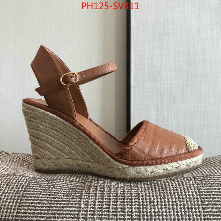 Women Shoes-Fendi,replica online , ID: SV411,$:125USD