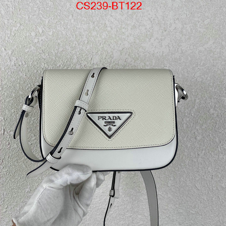 Prada Bags(TOP)-Diagonal-,ID: BT122,$: 239USD