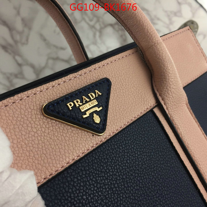 Prada Bags(4A)-Handbag-,ID: BK1676,$:109USD
