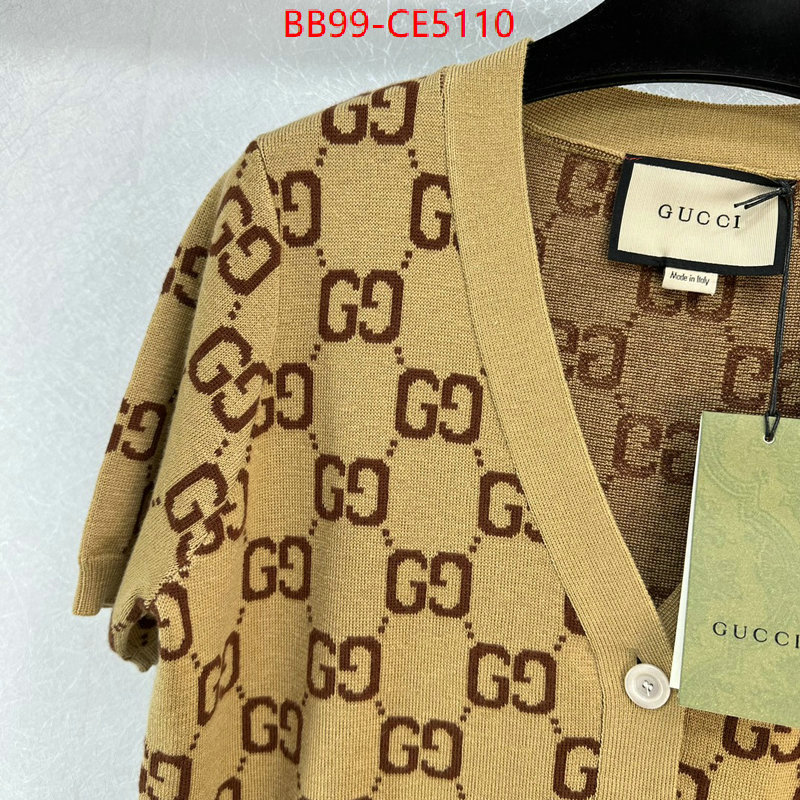 Clothing-Gucci,where could you find a great quality designer , ID: CE5110,$: 99USD