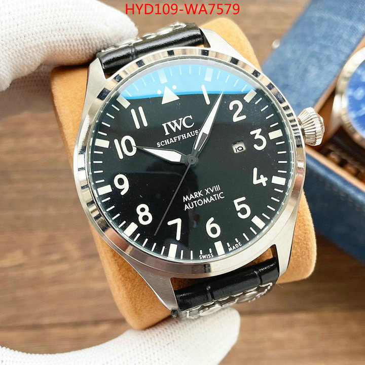 Watch(4A)-IWC,luxury fake , ID: WA7579,$: 109USD