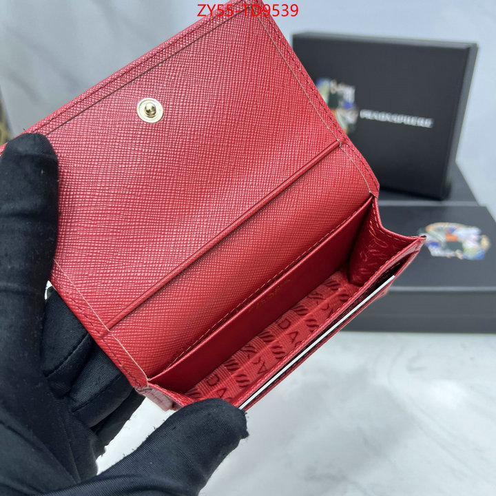 Prada Bags(4A)-Wallet,buy 2023 replica ,ID: TD9539,$: 55USD