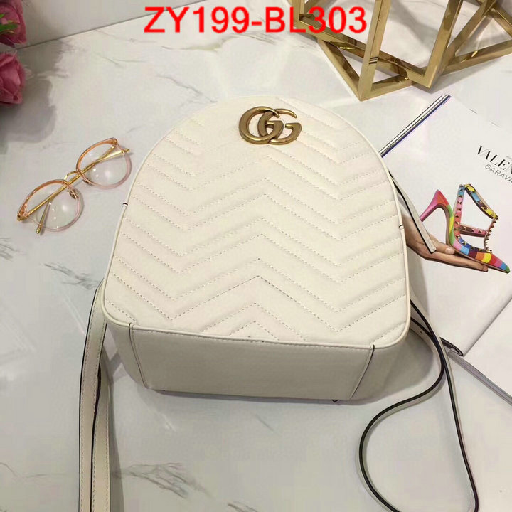 Gucci Bags(TOP)-Backpack-,what's the best place to buy replica ,ID: BL303,$:199USD