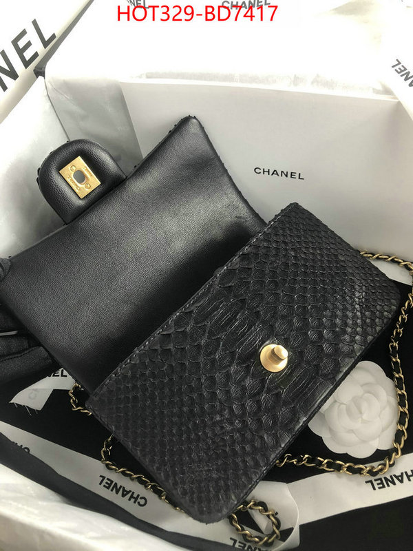 Chanel Bags(TOP)-Diagonal-,ID: BD7417,$: 329USD