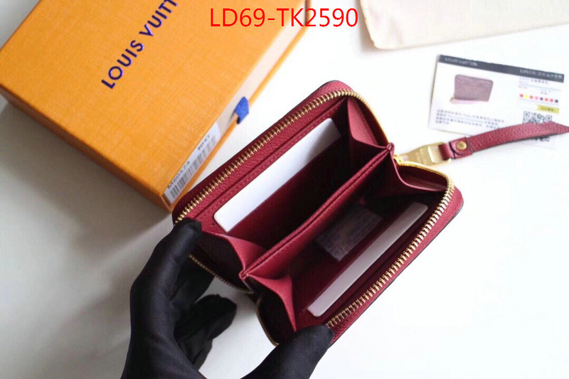 LV Bags(TOP)-Wallet,ID: TK2590,$:69USD