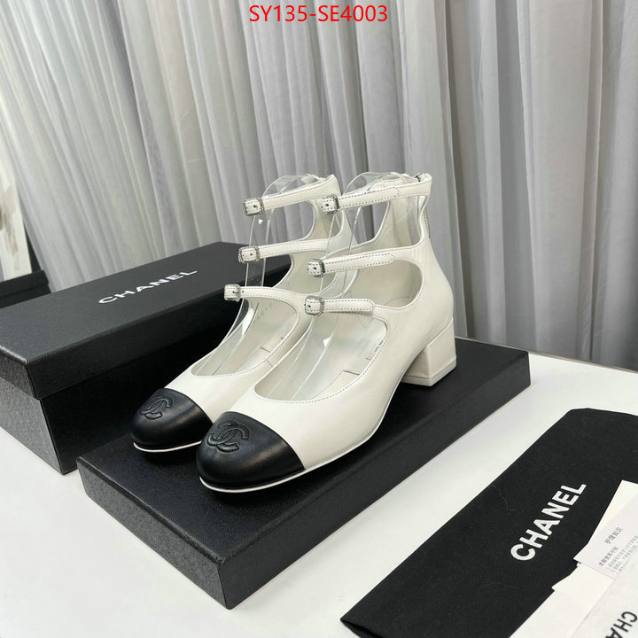 Women Shoes-Chanel,high quality replica designer , ID: SE4003,$: 135USD