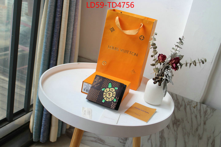 LV Bags(TOP)-Wallet,ID: TD4756,$: 59USD