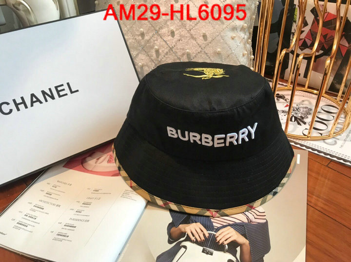 Cap (Hat)-Burberry,buy best high-quality , ID: HL6095,$: 29USD