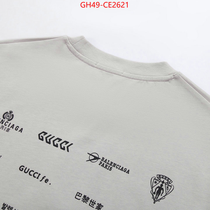 Clothing-Gucci,replicas buy special , ID: CE2621,$: 49USD