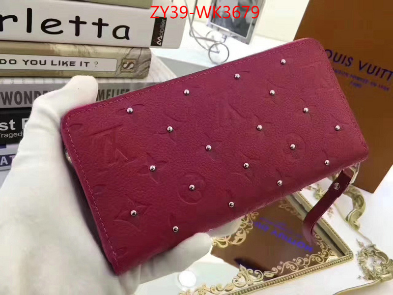 LV Bags(4A)-Wallet,ID: WK3679,$:39USD