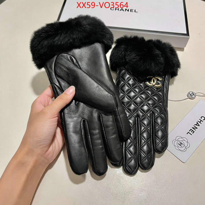 Gloves-Chanel,top quality fake , ID: VO3564,$: 59USD