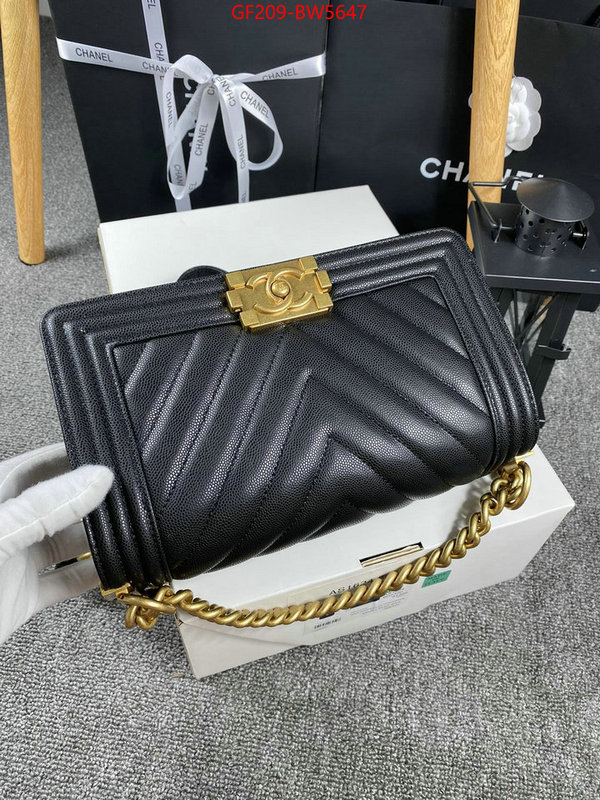 Chanel Bags(TOP)-Le Boy,ID: BW5647,$: 209USD