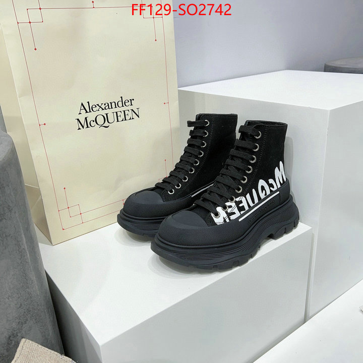 Men Shoes-Alexander McQueen,counter quality , ID: SO2742,$: 129USD