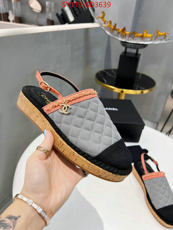 Women Shoes-Chanel,fashion replica , ID: SD3639,$: 119USD