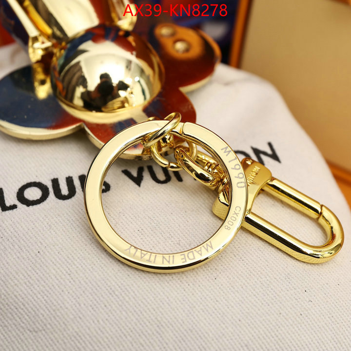 Key pendant-LV,high quality online , ID: KN8278,$: 39USD