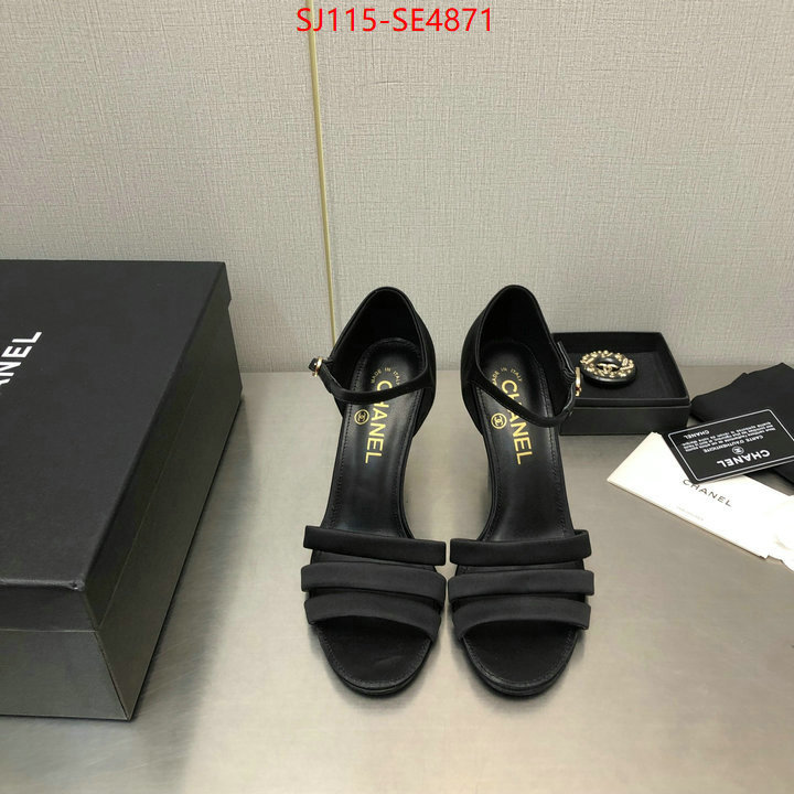 Women Shoes-Chanel,mirror copy luxury , ID: SE4871,$: 115USD