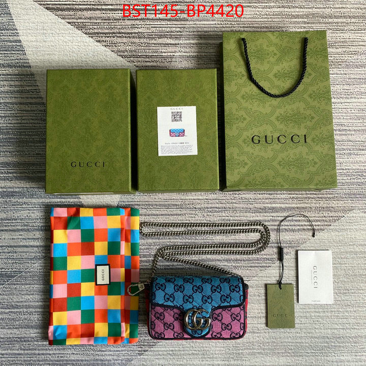 Gucci Bags(TOP)-Marmont,buy cheap ,ID: BP4420,$: 145USD