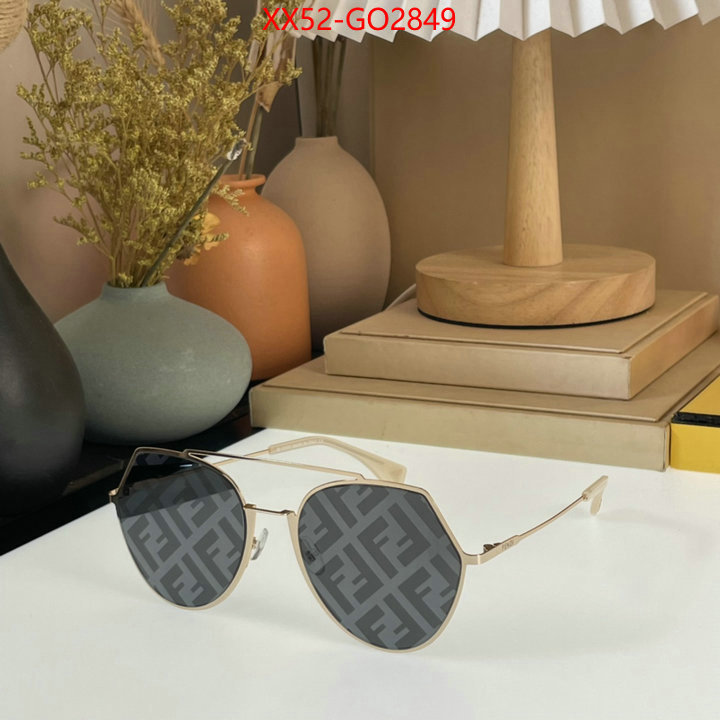 Glasses-Fendi,from china 2023 , ID: GO2849,$: 52USD