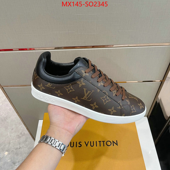 Men Shoes-LV,what 1:1 replica , ID: SO2345,$: 145USD