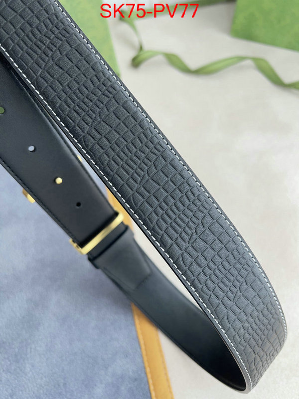 Belts-Gucci,best website for replica , ID: PV77,$: 75USD