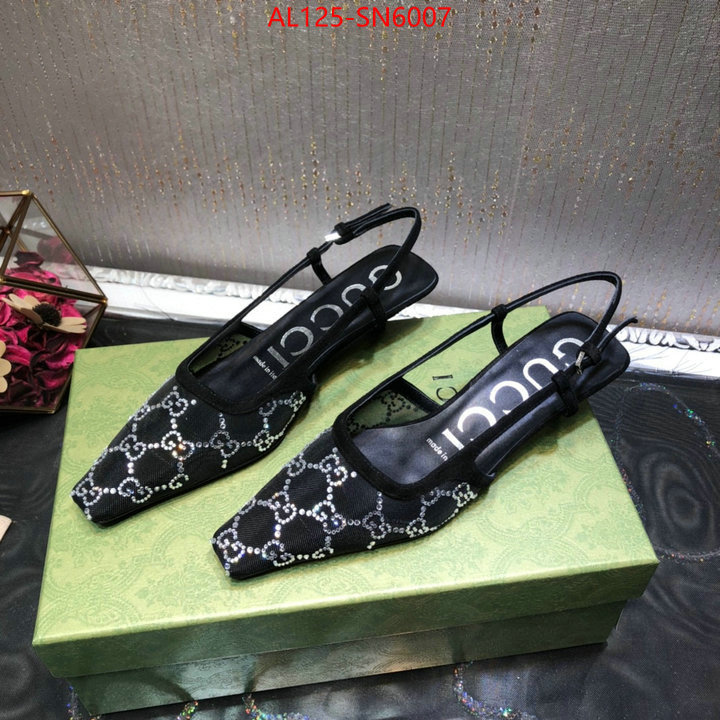 Women Shoes-Gucci,buy the best replica , ID: SN6007,$: 125USD