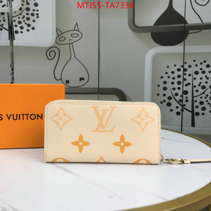 LV Bags(4A)-Wallet,ID: TA7336,$: 55USD