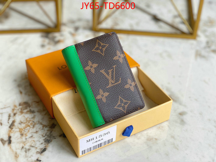 LV Bags(TOP)-Wallet,ID: TD6600,$: 65USD