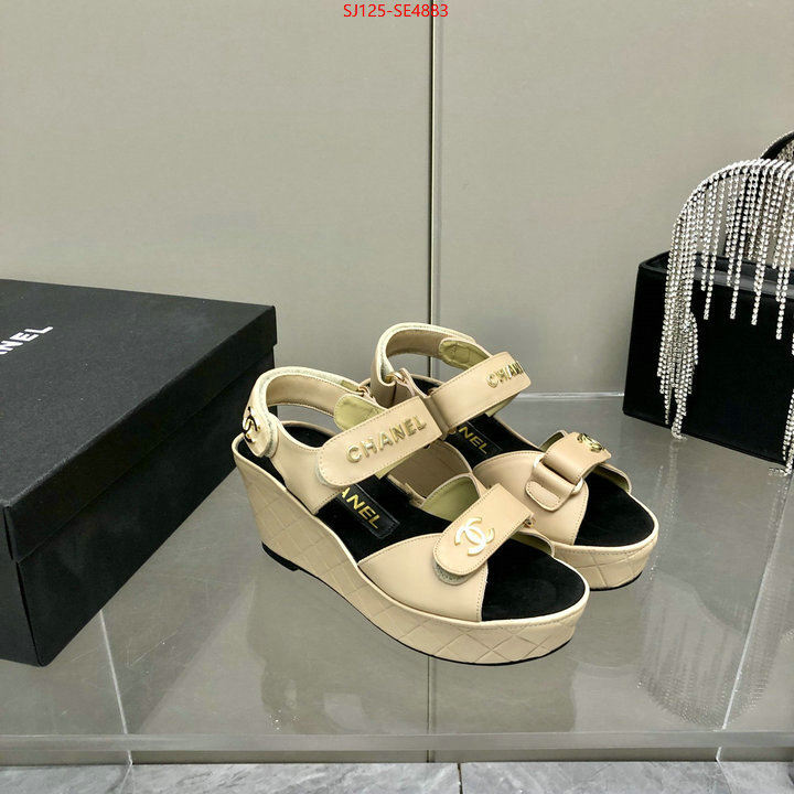 Women Shoes-Chanel,2023 luxury replicas , ID: SE4883,$: 125USD