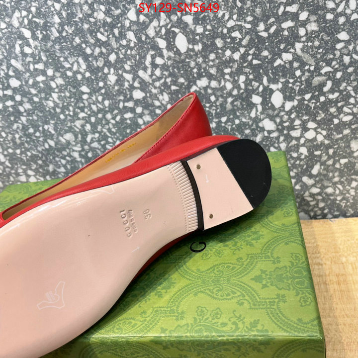 Women Shoes-Gucci,7 star quality designer replica , ID: SN5649,$: 129USD