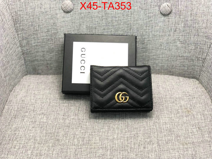 Gucci Bags(4A)-Wallet-,ID:TA353,$: 45USD