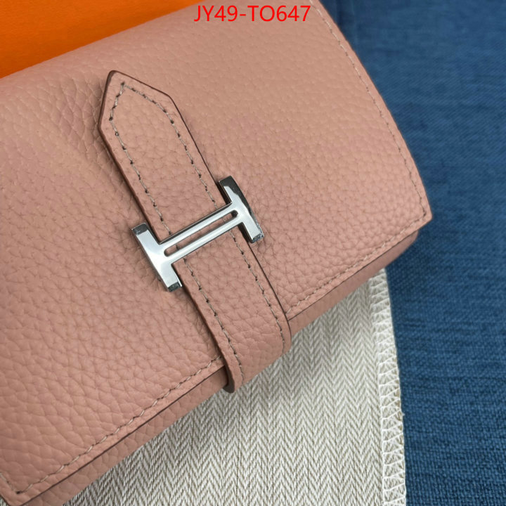 Hermes Bags(4A)-Wallet-,replica 1:1 high quality ,ID: TO647,$: 49USD