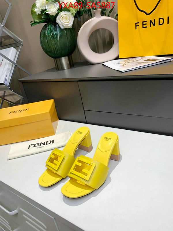 Women Shoes-Fendi,at cheap price , ID: SA5887,$: 89USD