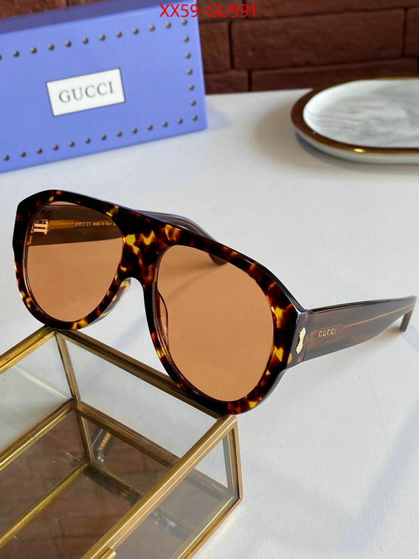 Glasses-Gucci,online sales , ID: GU991,$: 59USD