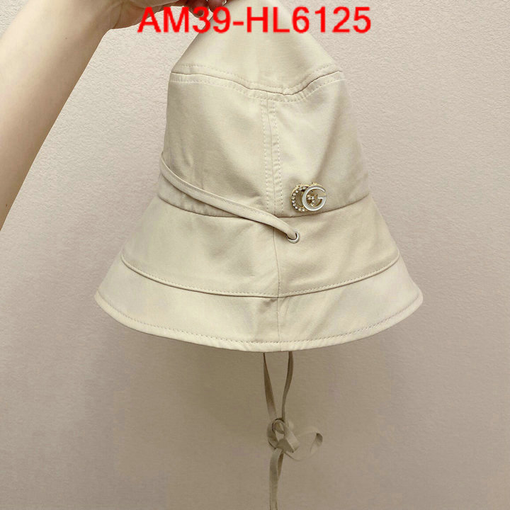 Cap (Hat)-Gucci,wholesale imitation designer replicas , ID: HL6125,$: 39USD