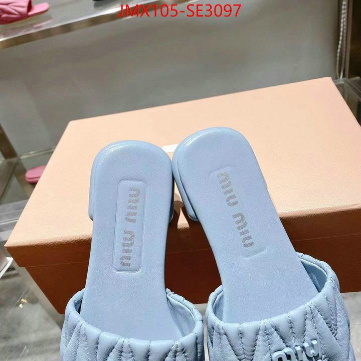 Women Shoes-Miu Miu,highest quality replica , ID: SE3097,$: 105USD