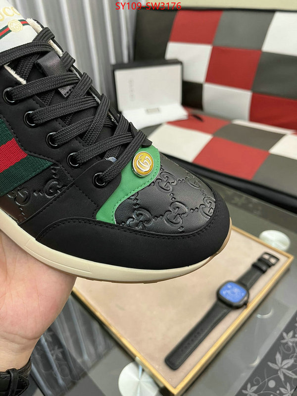 Men Shoes-Gucci,best replica , ID: SW3176,$: 109USD