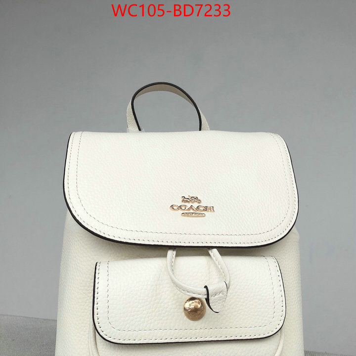 Coach Bags(4A)-Backpack-,we provide top cheap aaaaa ,ID: BD7233,$: 105USD