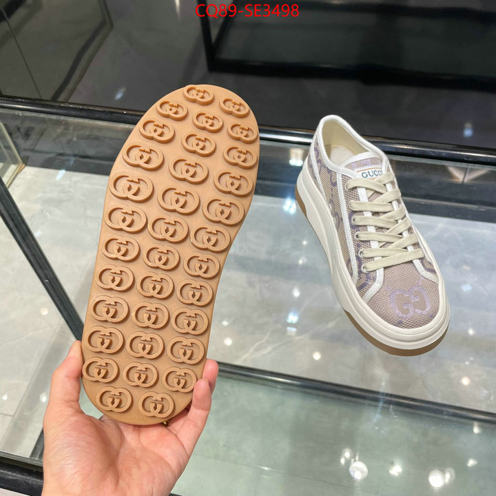 Women Shoes-Gucci,fake aaaaa , ID: SE3498,$: 89USD