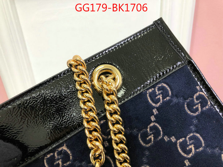 Gucci Bags(4A)-Handbag-,replica aaaaa designer ,ID: BK1706,$:179USD