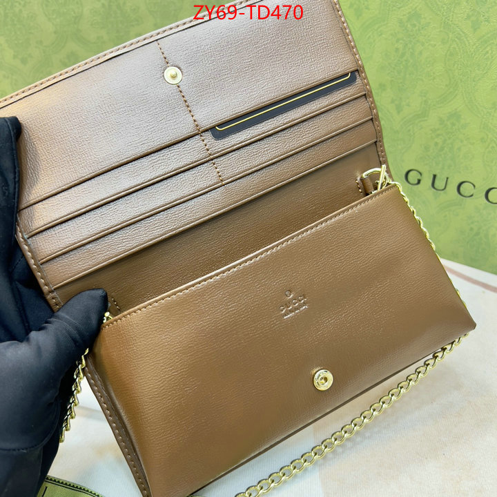 Gucci Bags(4A)-Wallet-,ID: TD470,$: 69USD