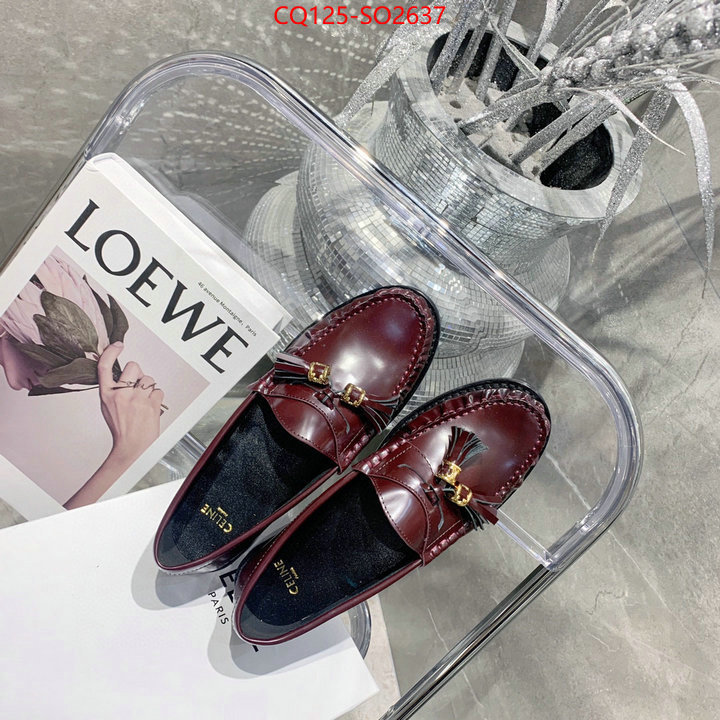 Women Shoes-CELINE,buy cheap replica , ID: SO2637,$: 125USD