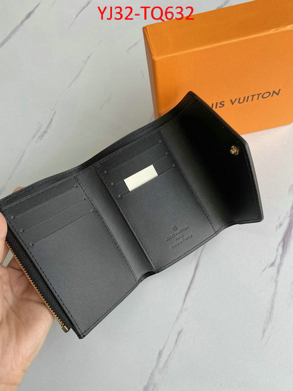 LV Bags(4A)-Wallet,ID: TQ632,$: 32USD