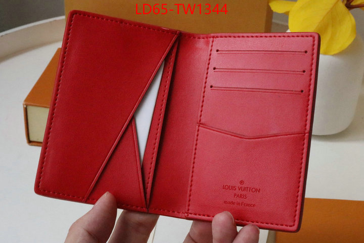 LV Bags(TOP)-Wallet,ID: TW1344,$: 65USD