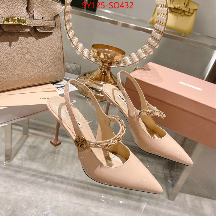 Women Shoes-Miu Miu,store , ID: SO432,$: 125USD