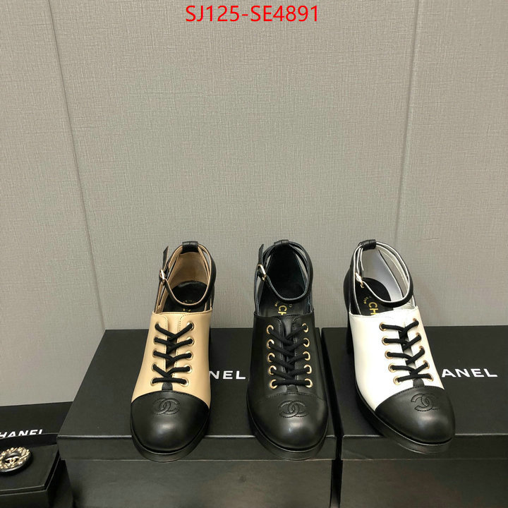 Women Shoes-Chanel,best , ID: SE4891,$: 125USD