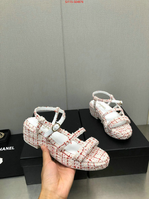 Women Shoes-Chanel,high quality , ID: SE4876,$: 115USD