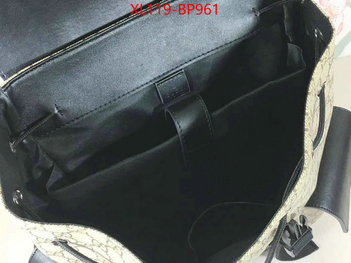 Gucci Bags(4A)-Backpack-,fake high quality ,ID: BP961,$: 119USD