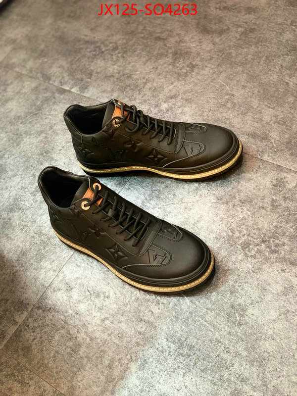 Men Shoes-LV,mirror quality , ID: SO4263,$: 125USD