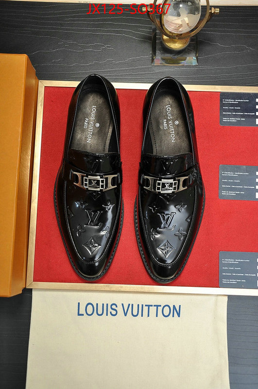 Men Shoes-LV,designer 7 star replica , ID: SO367,$: 125USD