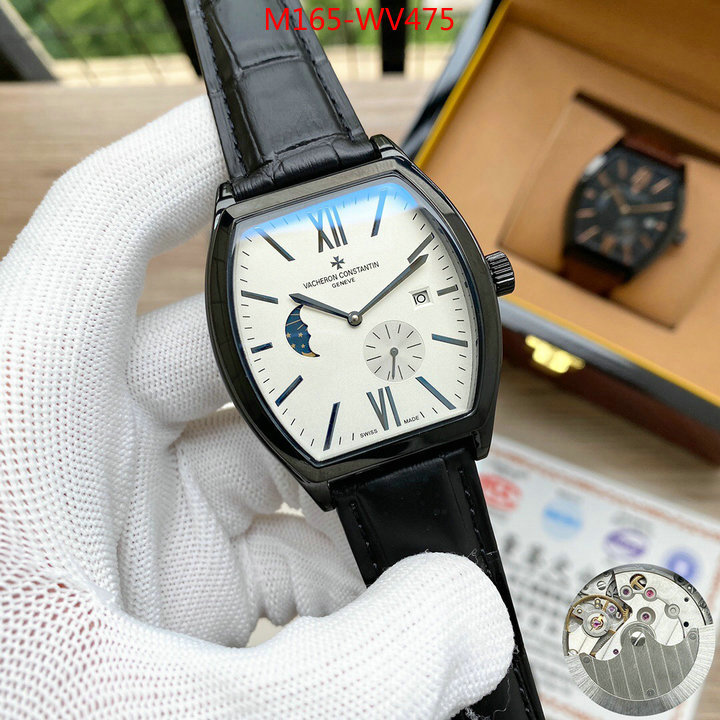 Watch(4A)-Vacheron Constantin,perfect quality designer replica , ID: WV475,$:165USD